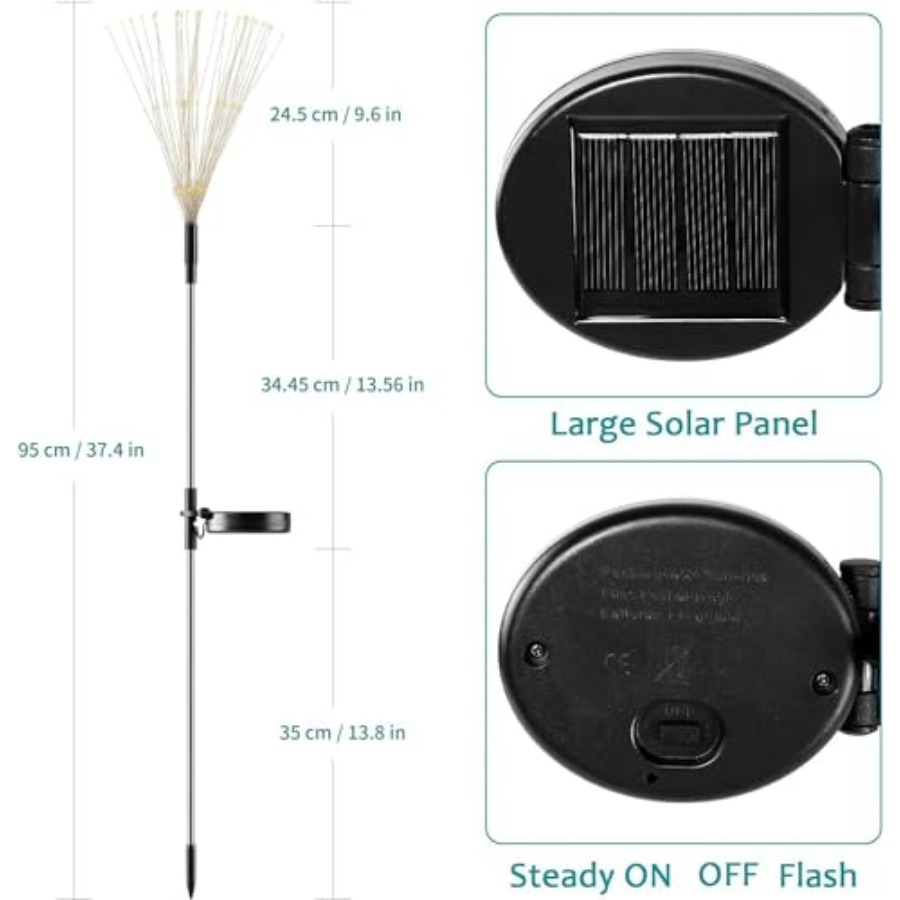 Solar Firework Lights, Lightin - Outdoor Lighting For Christmas のレビューと価格