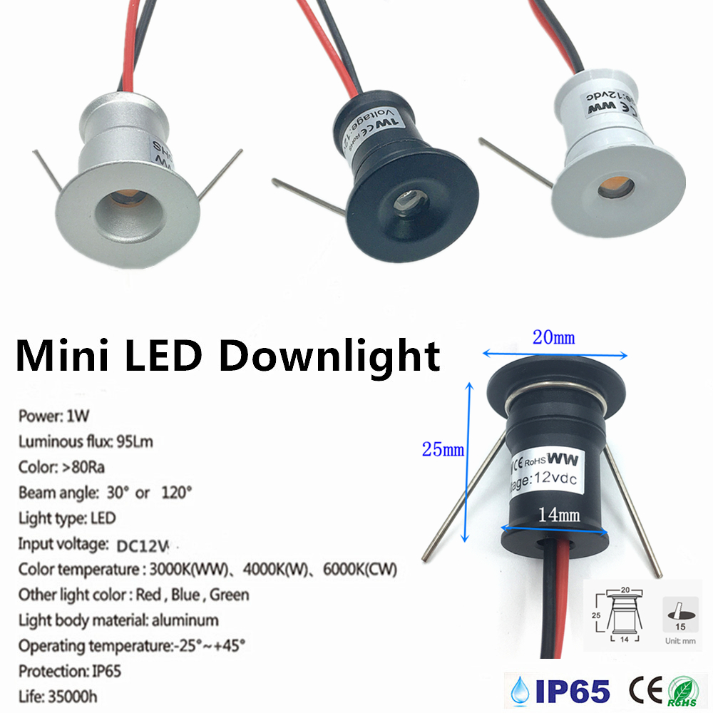 Mini Downlight LED 12V 15mm Re - Outdoor Lighting Under Roof のレビューと価格