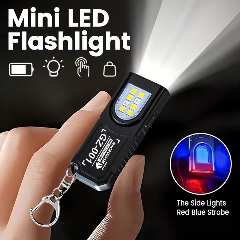 Mini COB LED Keychain Flashlig - Outdoor Lighting Bollards のレビューと価格
