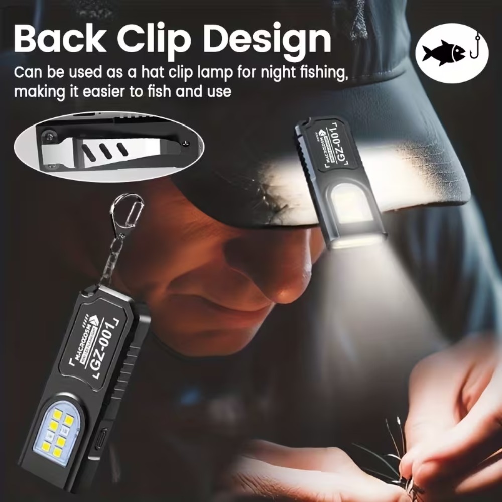 Mini COB LED Keychain Flashlig - Outdoor Lighting Bollards のレビューと価格